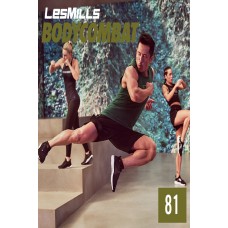 [Hot sale}2019 Q3 LesMills Routines BODY COMBAT 81 DVD + CD + waveform graph