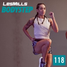 [Hot Sale]2019 Q4 LesMills Routines BODY STEP 118 DVD + CD + Notes