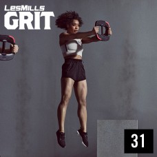 [Hot Sale] 2019 Q4 LesMills Routines GRIT CARDIO 31 DVD+CD+Notes