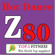 [Hot Sale]2018 New dance courses ZIN ZUMBA 80 HD DVD+CD